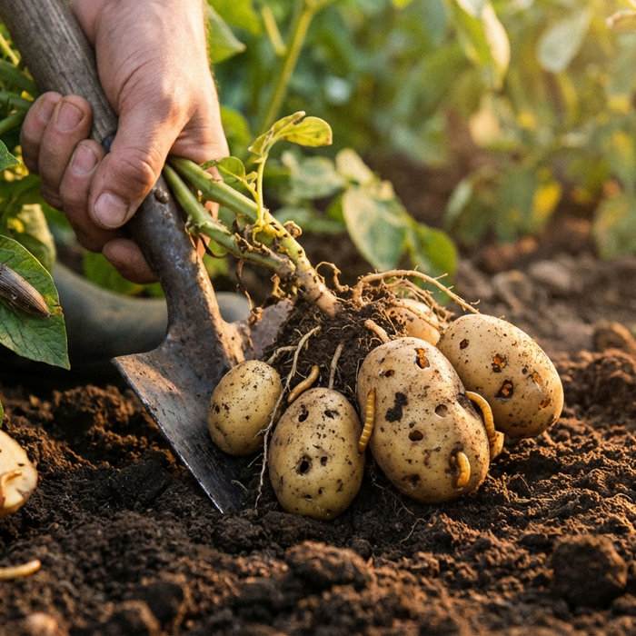 Parassiti delle patate Wireworms: rilevamento, biologia e controllo
