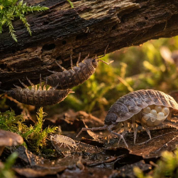 Riproduzione di Woodlice: segreti di riproduzione e sviluppo