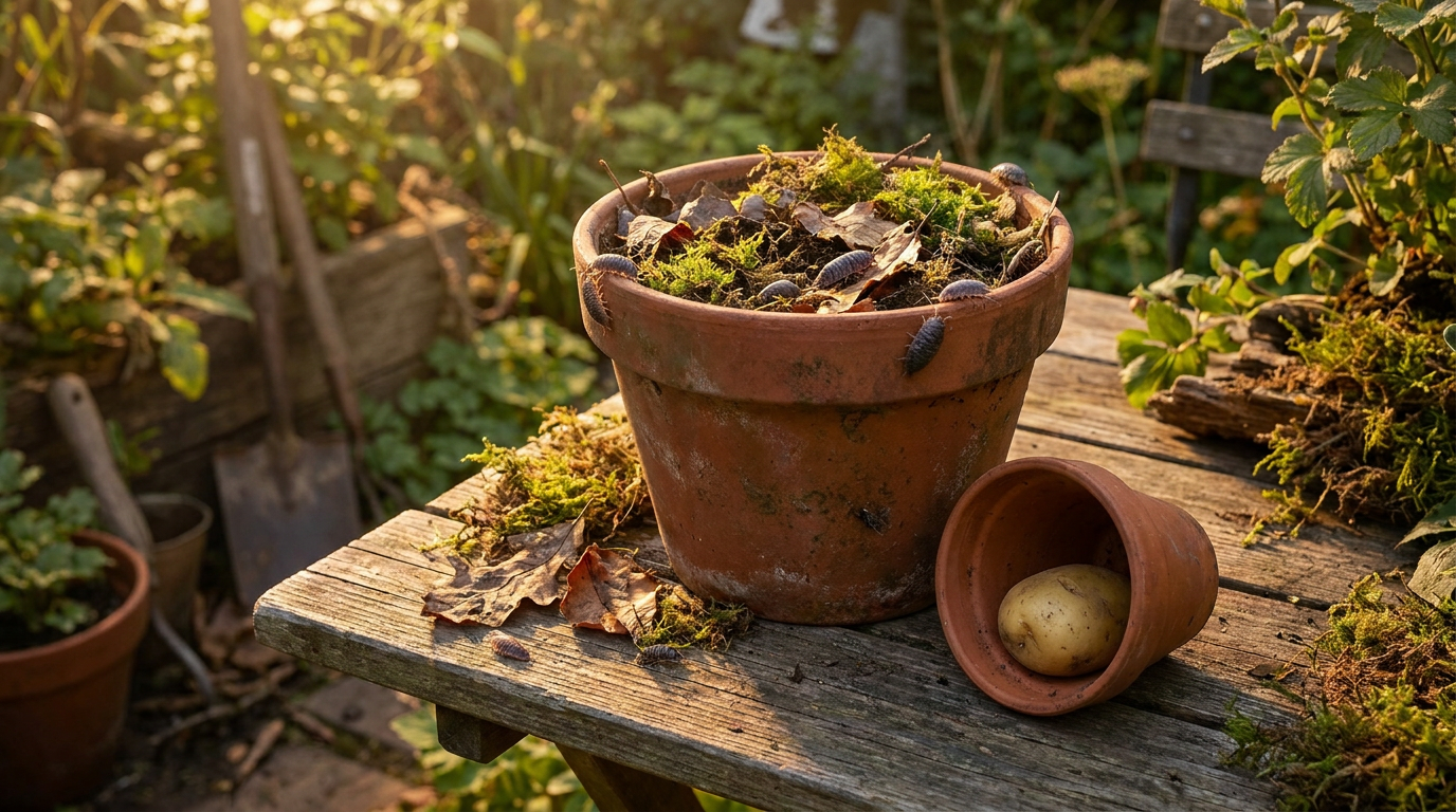 Il legno nei vasi da fiori: cause, benefici e rimozione delicata