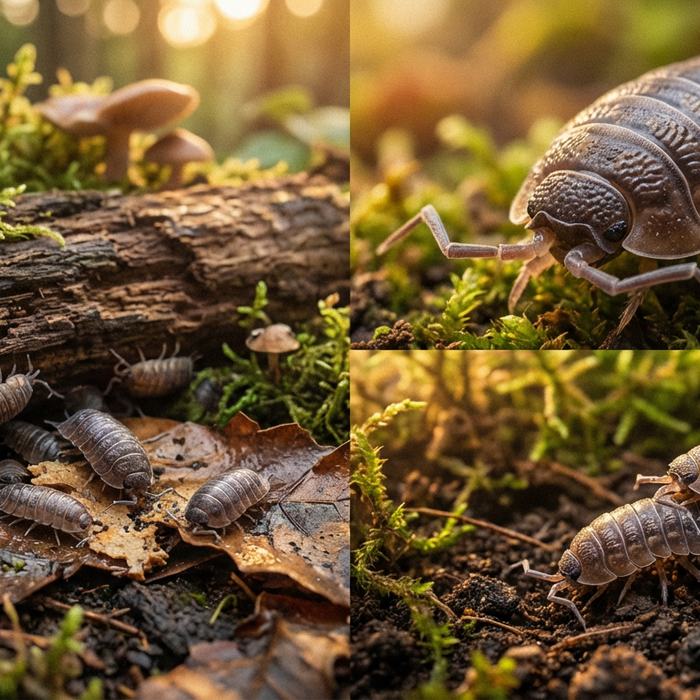 Profilo Woodlice: anatomia, stile di vita e benefici