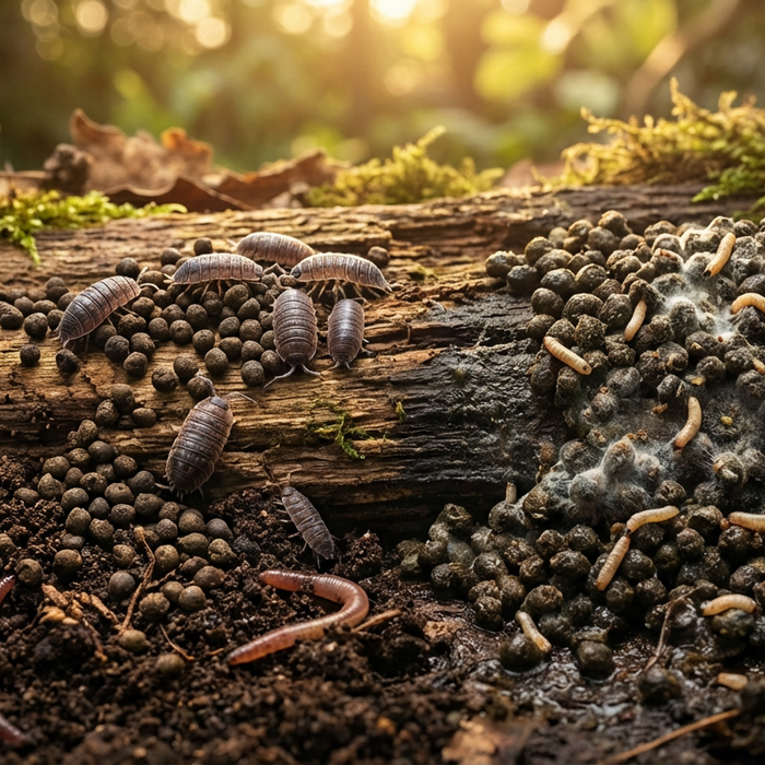 Escrementi di onischi: fertilizzante utile o problema disgustoso?