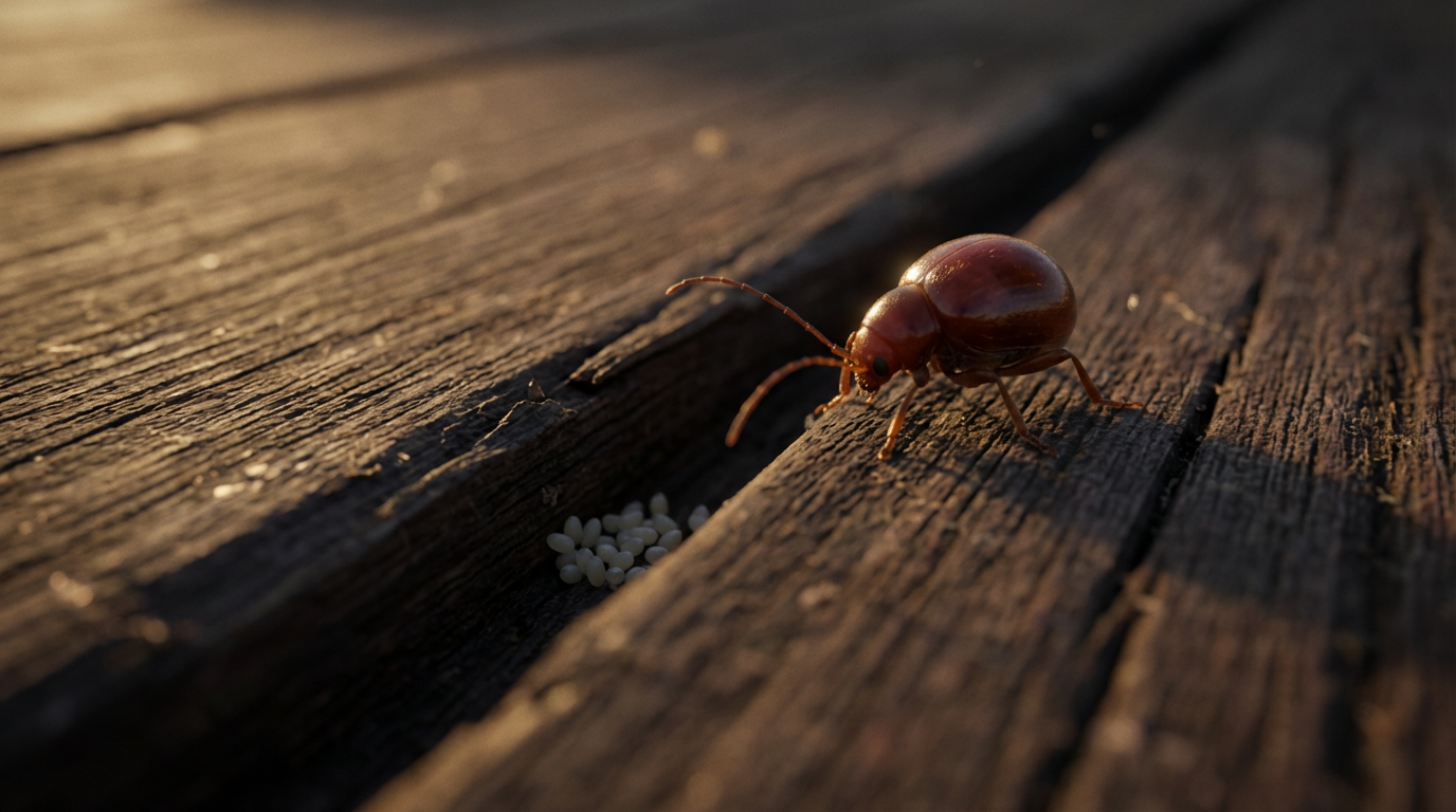 Identificazione delle uova del coleottero dei tappeti: consigli importanti per un rapido controllo