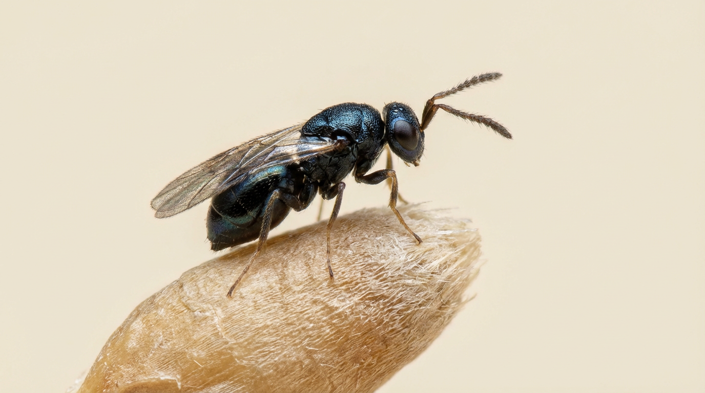 Vespa calcidica dello scarabeo del pane: controllo biologico senza prodotti chimici in casa