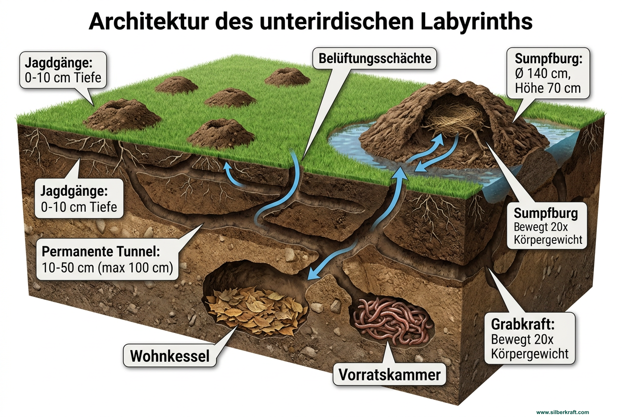 Sistema di tunnel talpa: l'affascinante labirinto sotto il prato – approfondimenti e consigli