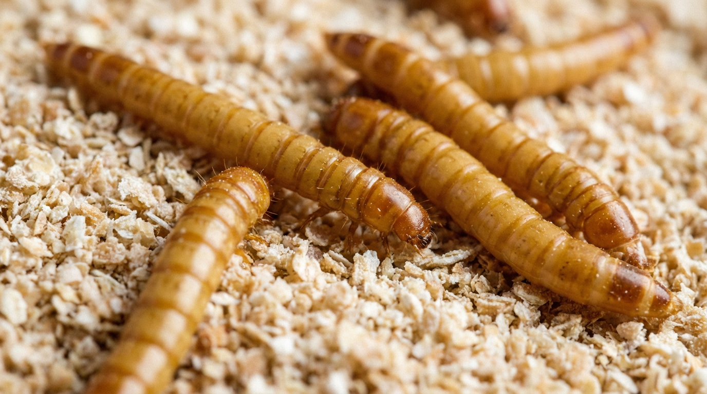 Mehlkäfer Larve: Alles über Biologie, Zucht und Bekämpfung des Mehlwurms