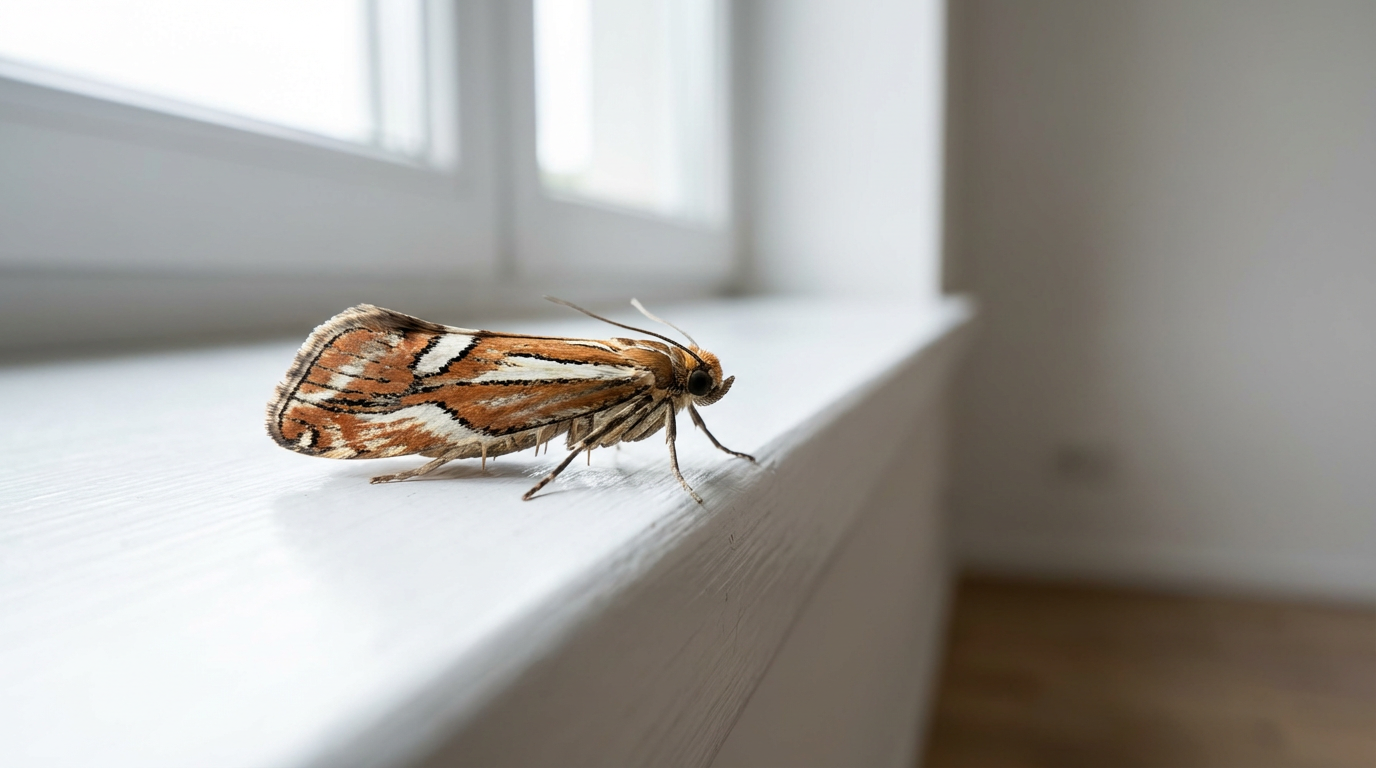 Miniermotte in der Wohnung: Ursachen, Risiken und effektive Hilfe