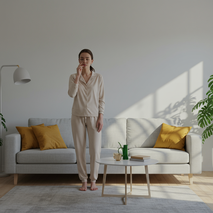 Muffiger Geruch aber kein Schimmel sichtbar