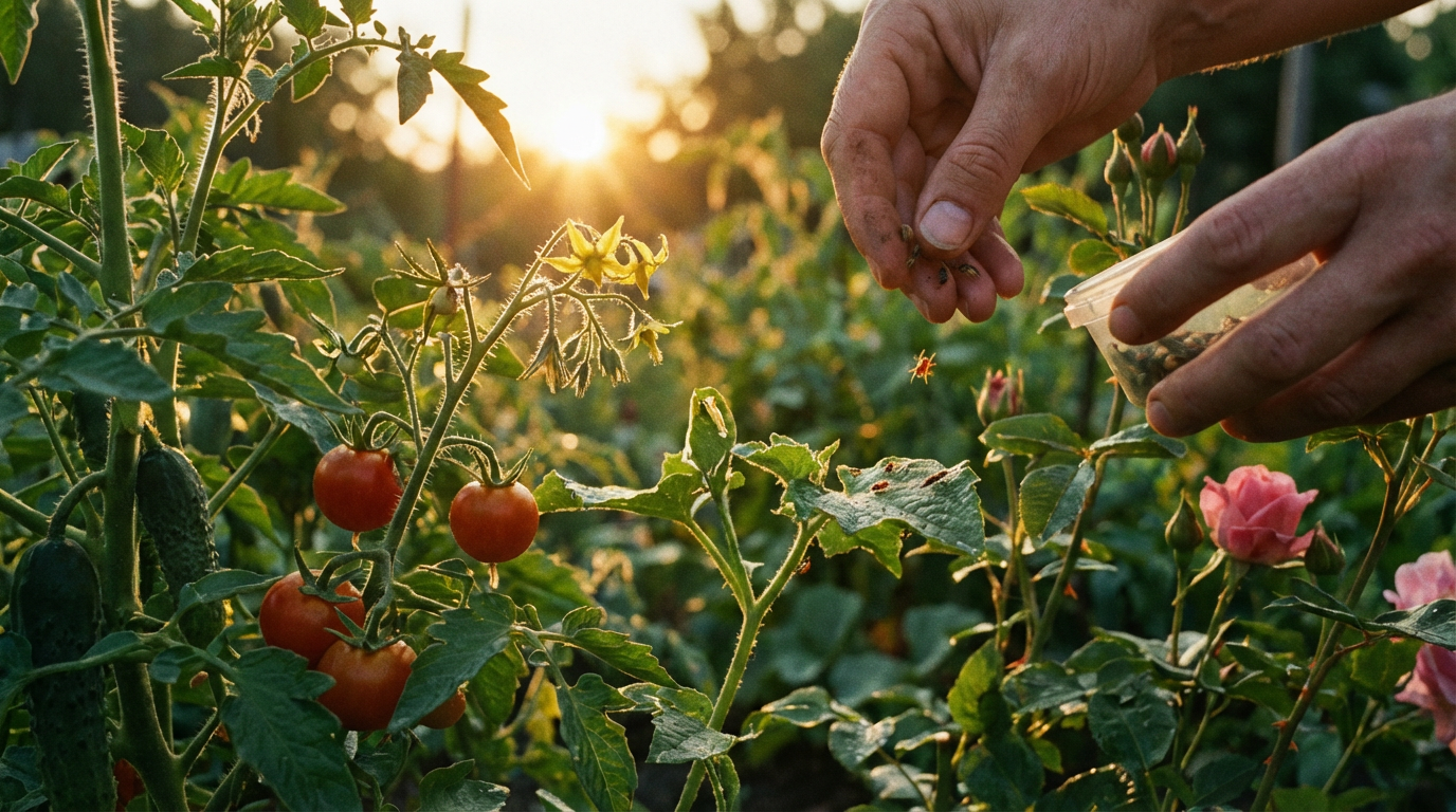 Insetti utili contro i tripidi: strategie biologiche per professionisti e giardinieri amatoriali