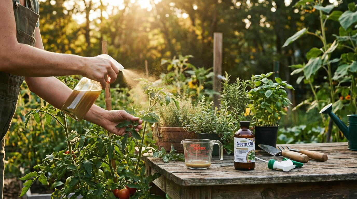 Uso dell'olio di Neem sulle piante: dosaggio, effetto e consigli professionali