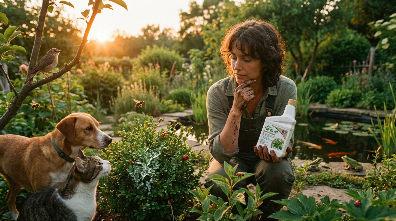 L'olio di neem è tossico? Pericoli per le persone, gli animali e l'ambiente
