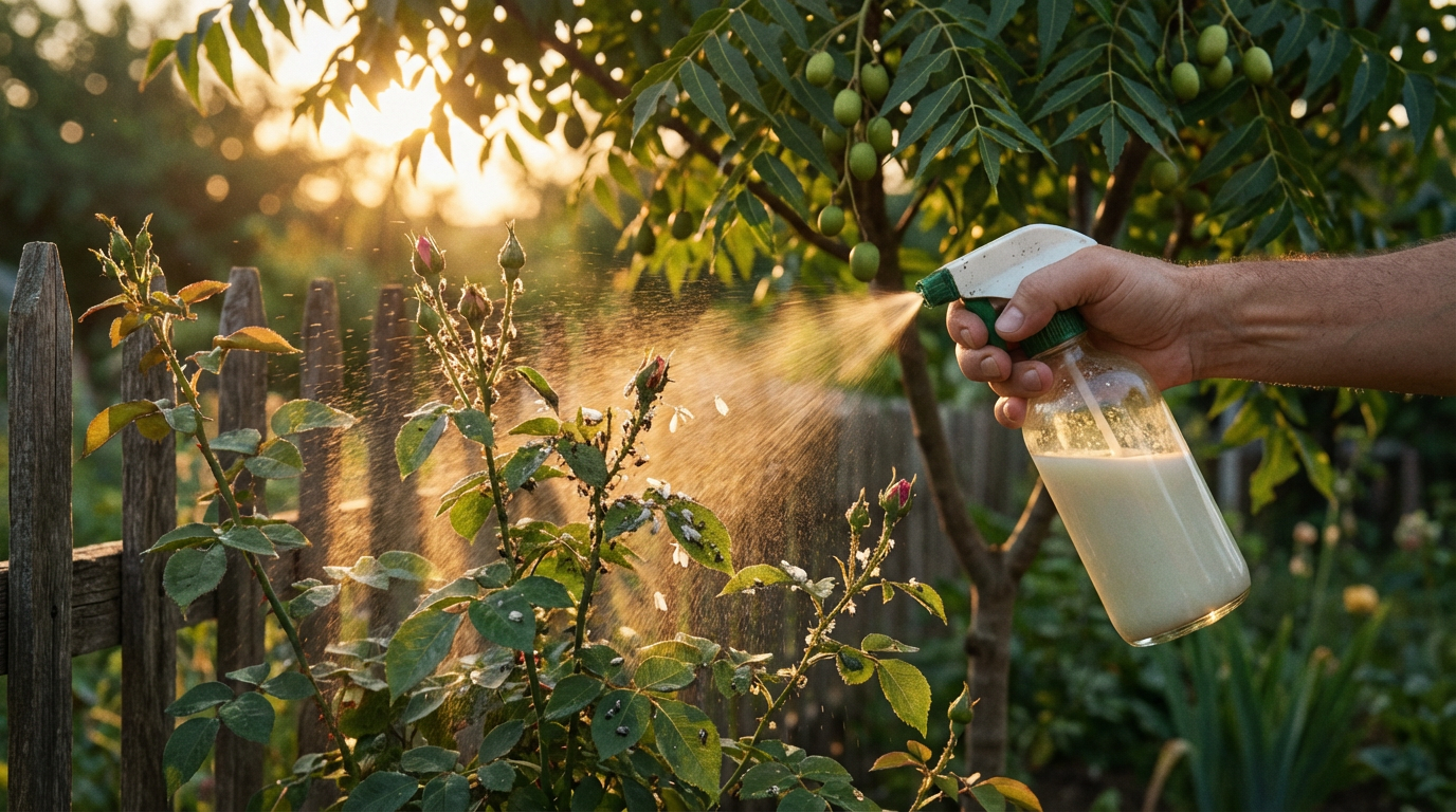 Effetto dell'olio di Neem: come l'azadiractina ferma i parassiti in modo naturale