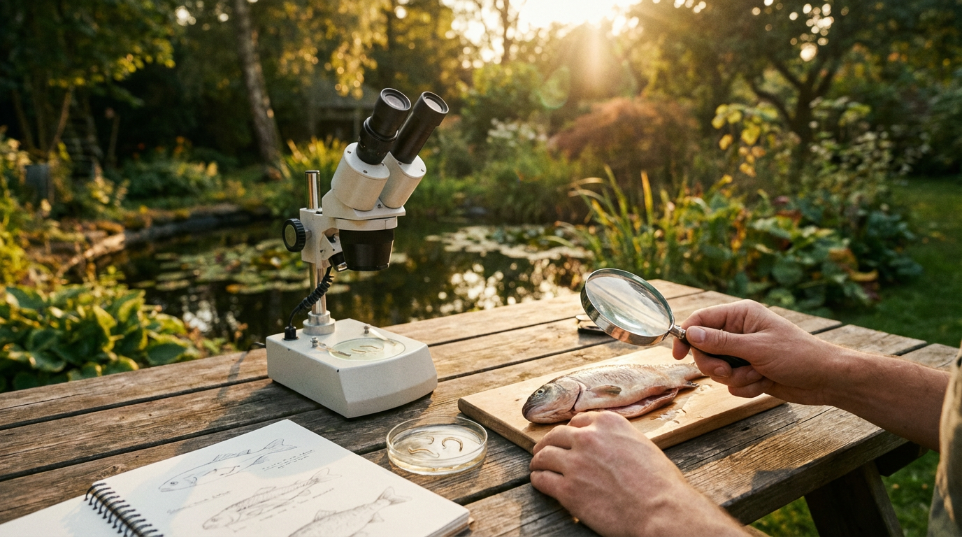 Nematodi nei pesci: diagnosi, trattamento e rischio di zoonosi