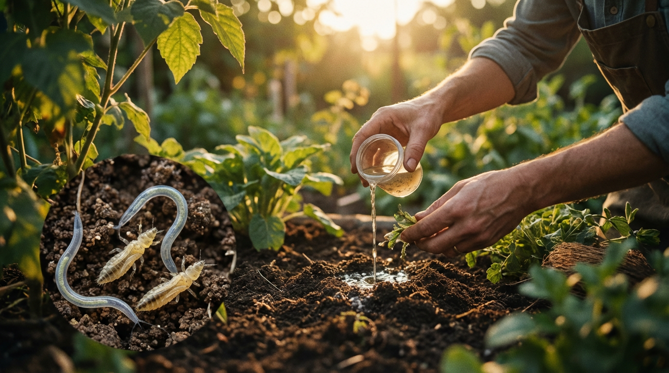 Nematodi contro i tripidi: La soluzione biologica per il terreno