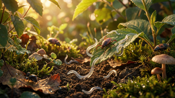 Nematodi contro le zecche: lotta biologica in giardino