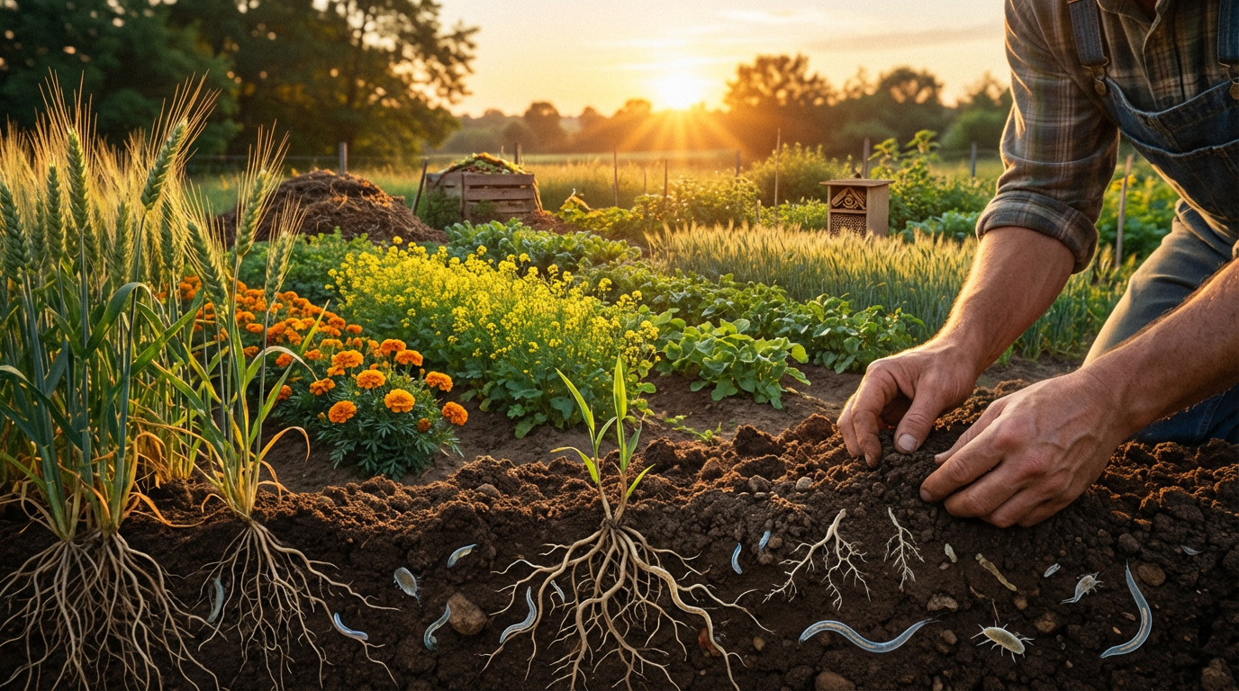 Nematodi e cereali: rotazione delle colture, pericoli e controllo biologico dei parassiti