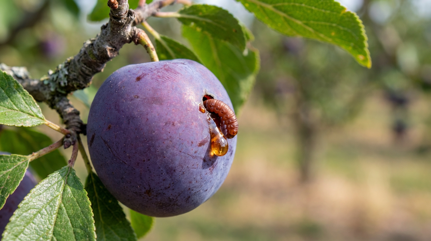 Riconoscere la tignola delle prugne: schema dei danni, biologia e suggerimenti efficaci per il controllo
