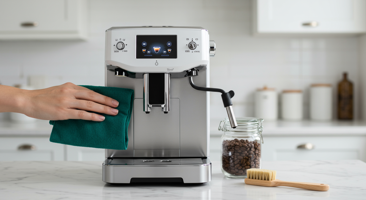 Schimmel im Kaffeevollautomat entfernen