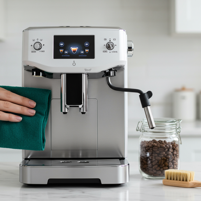 Schimmel im Kaffeevollautomat entfernen