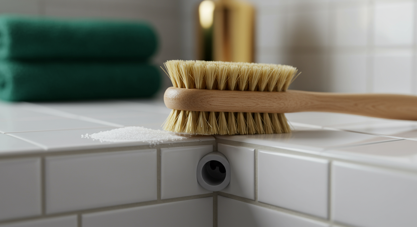 Rimozione della muffa dalle giunzioni in silicone