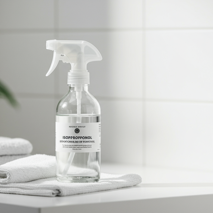 Schimmel mit Alkohol und Isopropanol entfernen