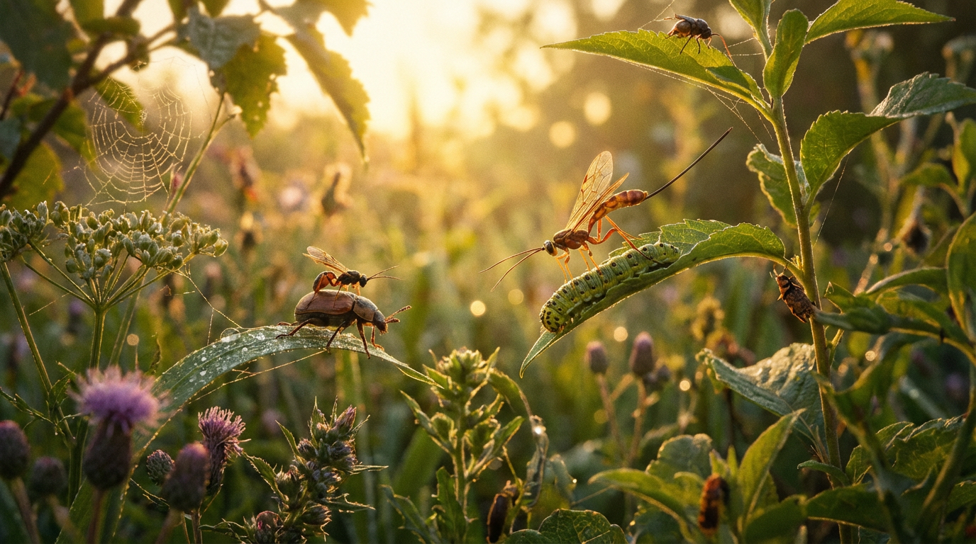 Riproduzione delle vespe parassite: strategie, foresia e meccanismi biologici