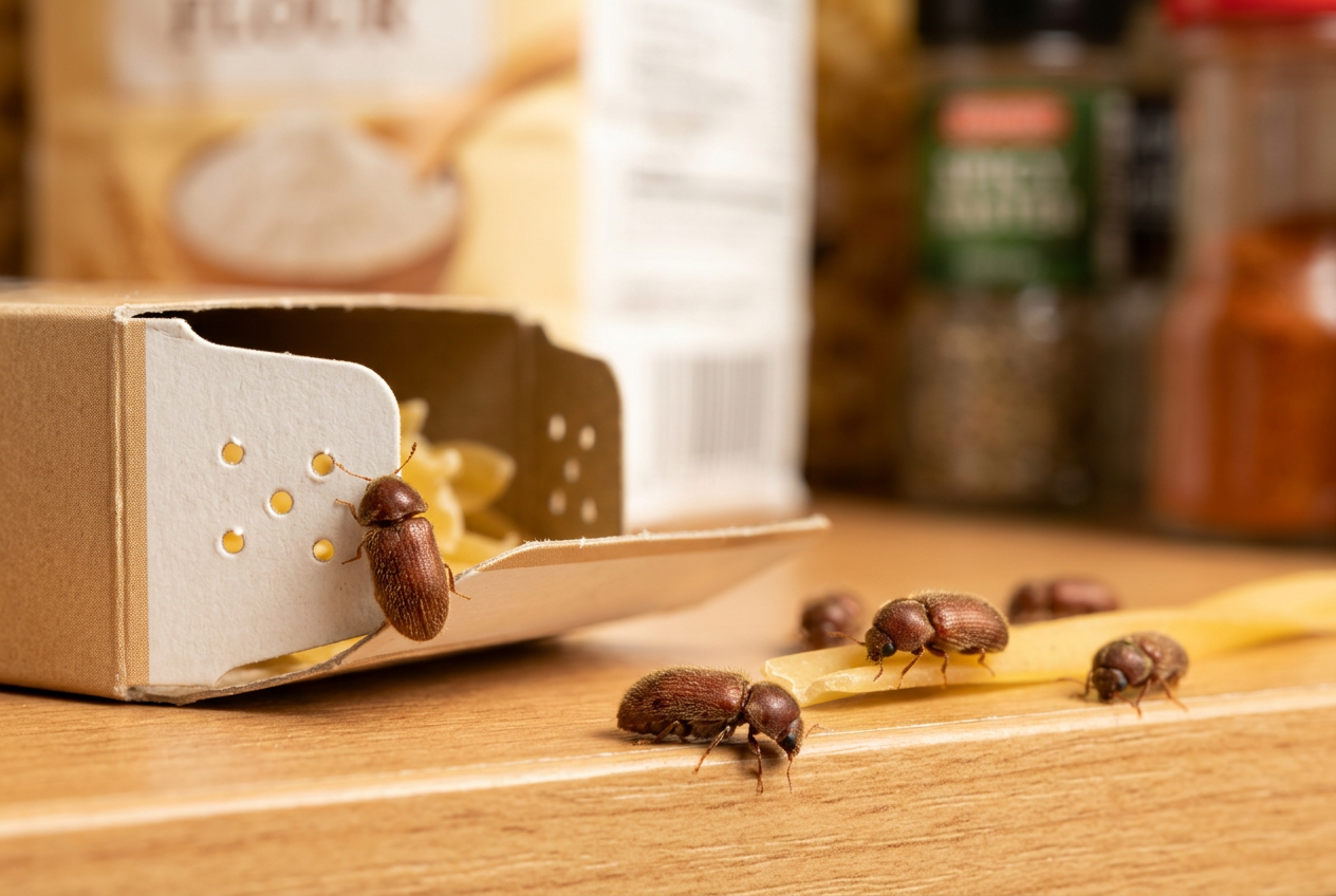 Vespe parassite contro gli scarabei del pane: utilizzare efficacemente la soluzione biologica