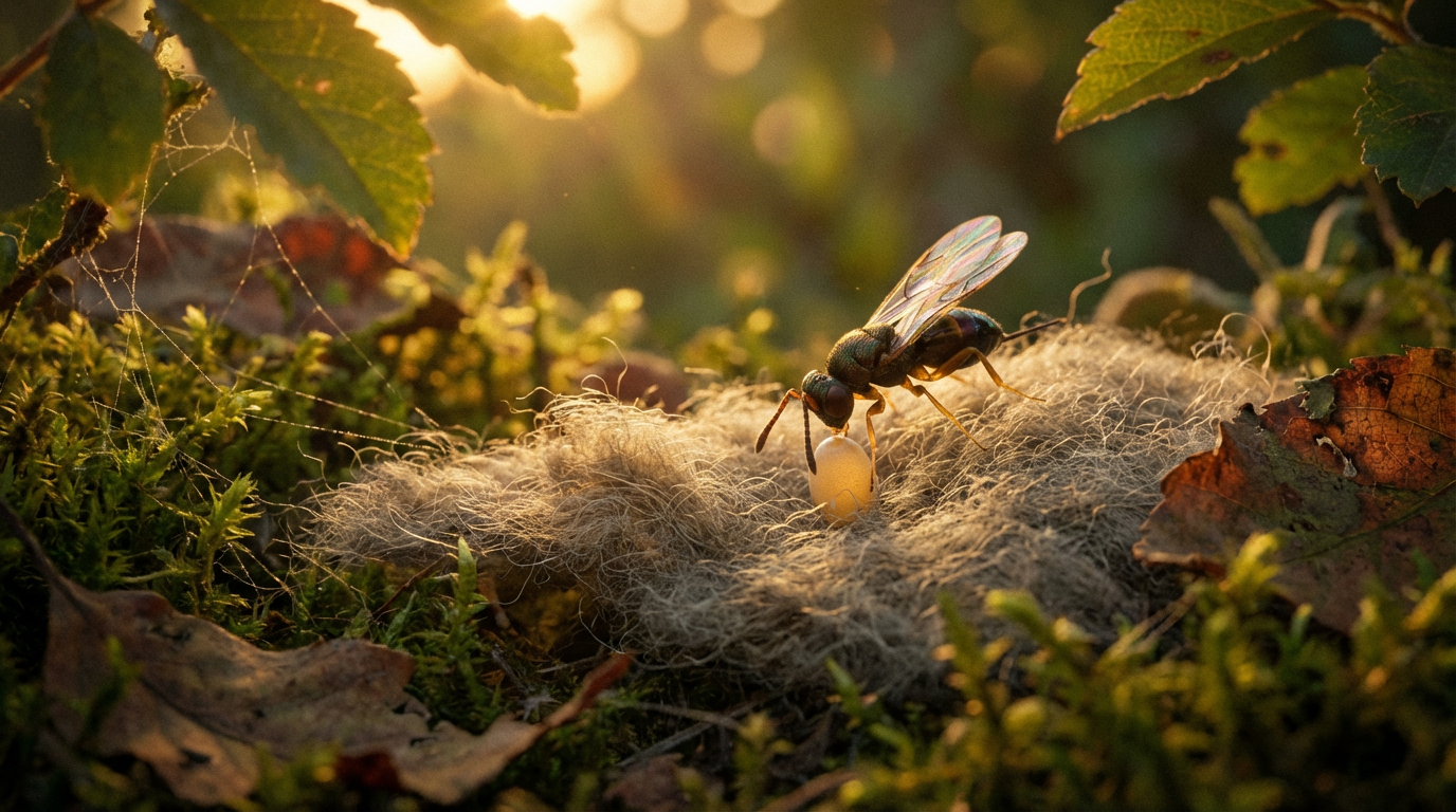 Vespe parassite contro le tarme dei vestiti: la lotta biologica in dettaglio