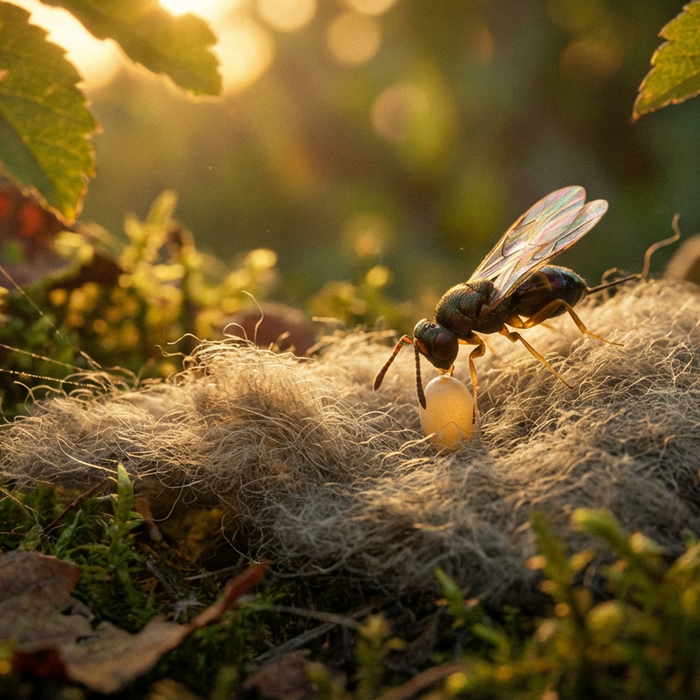 Vespe parassite contro le tarme dei vestiti: la lotta biologica in dettaglio