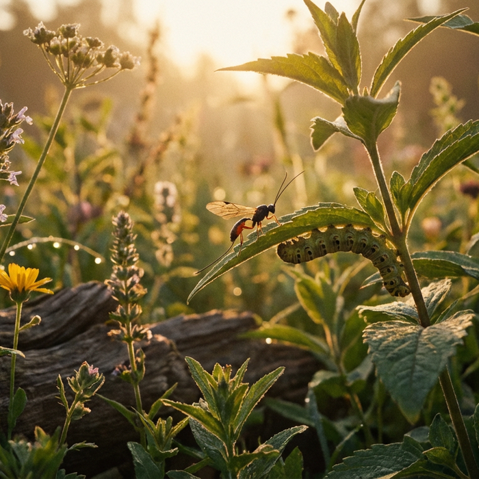 Vespe parassite contro le tarme: lotta biologica senza prodotti chimici