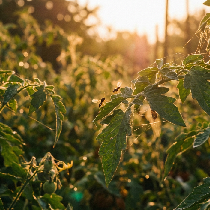 Vespe parassite contro le mosche bianche: Encarsia ed Eretmocerus in un controllo professionale