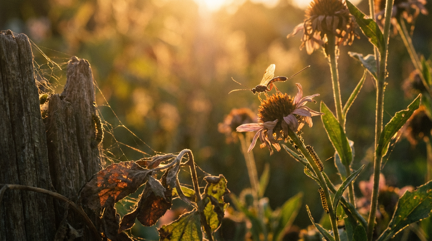 Sbarazzarsi delle vespe parassite: perché gli insetti utili scompaiono da soli