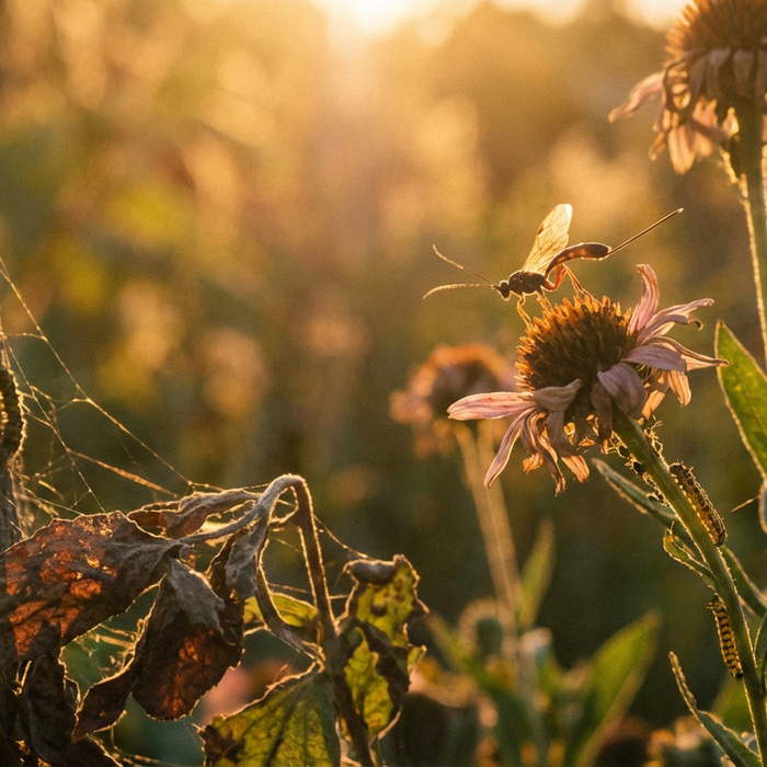 Sbarazzarsi delle vespe parassite: perché gli insetti utili scompaiono da soli
