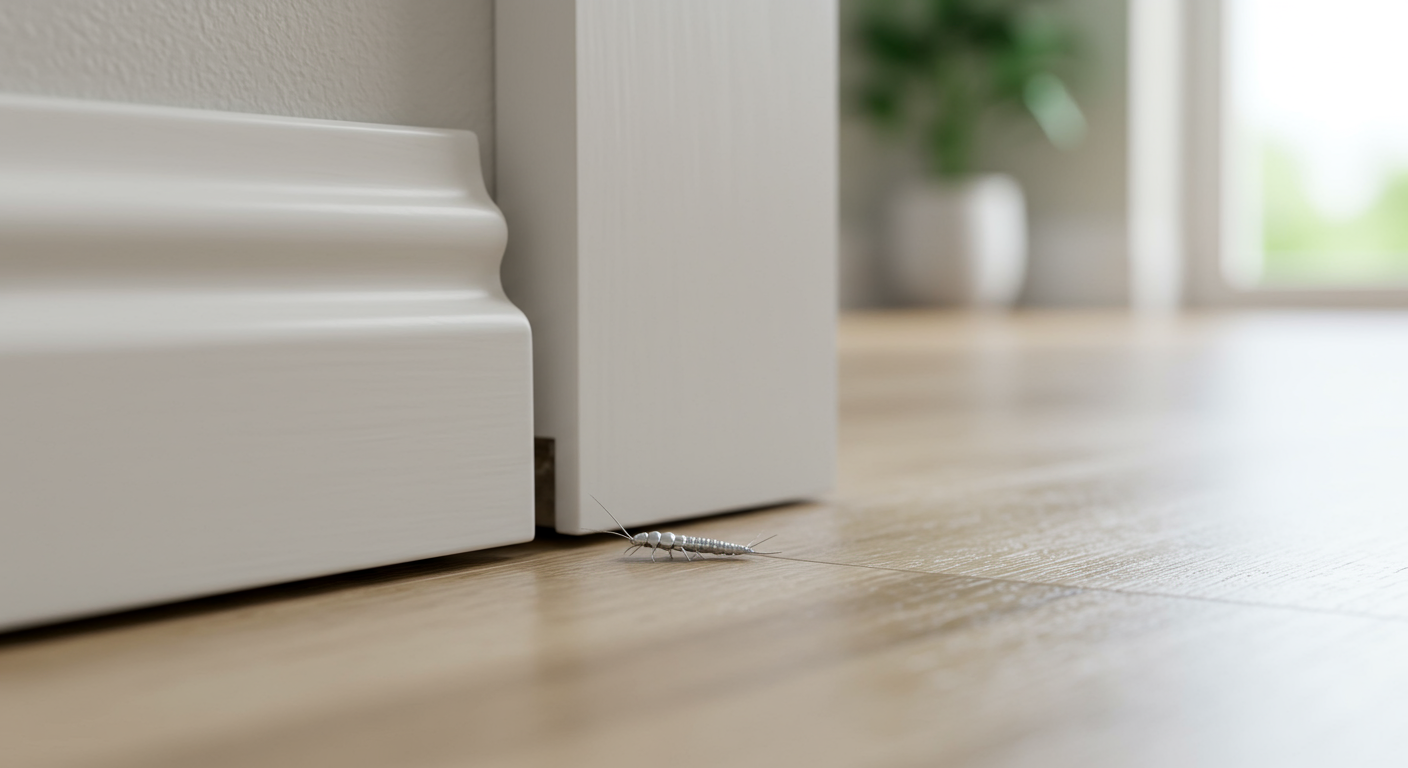 Pesciolini d'argento in casa e nei nuovi edifici: cause, prevenzione e controllo 