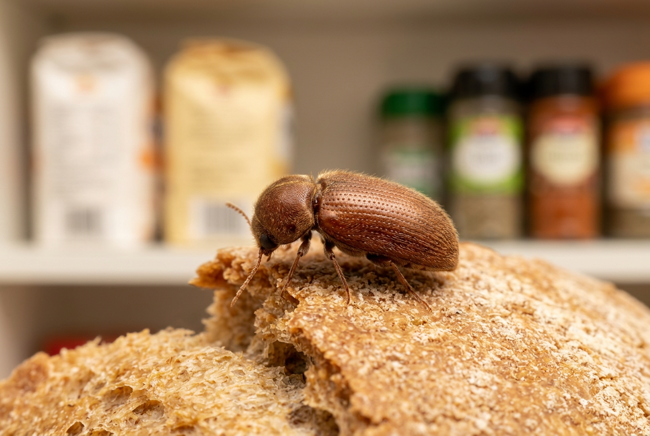 Gli scarafaggi del pane sono dannosi per l'uomo? Rischi e controllo
