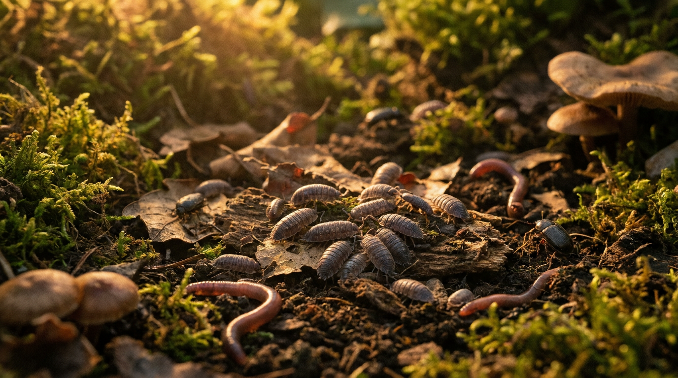 I woodlice sono utili? Gli eroi segreti nel giardino