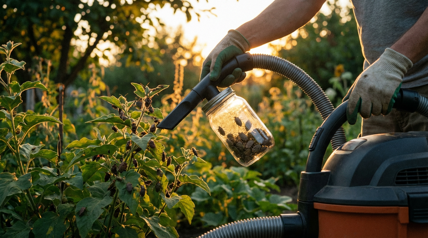 Aspirare le cimici: trucco geniale contro l'odore