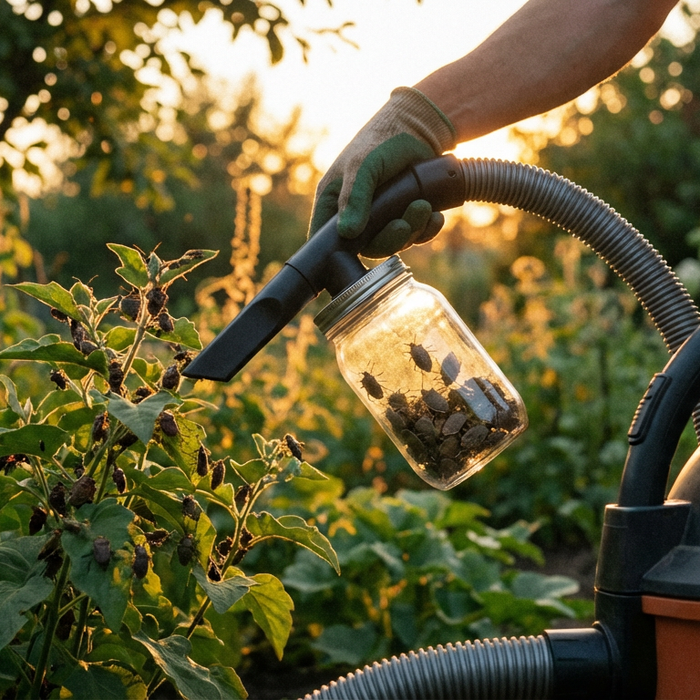 Aspirare le cimici: trucco geniale contro l'odore