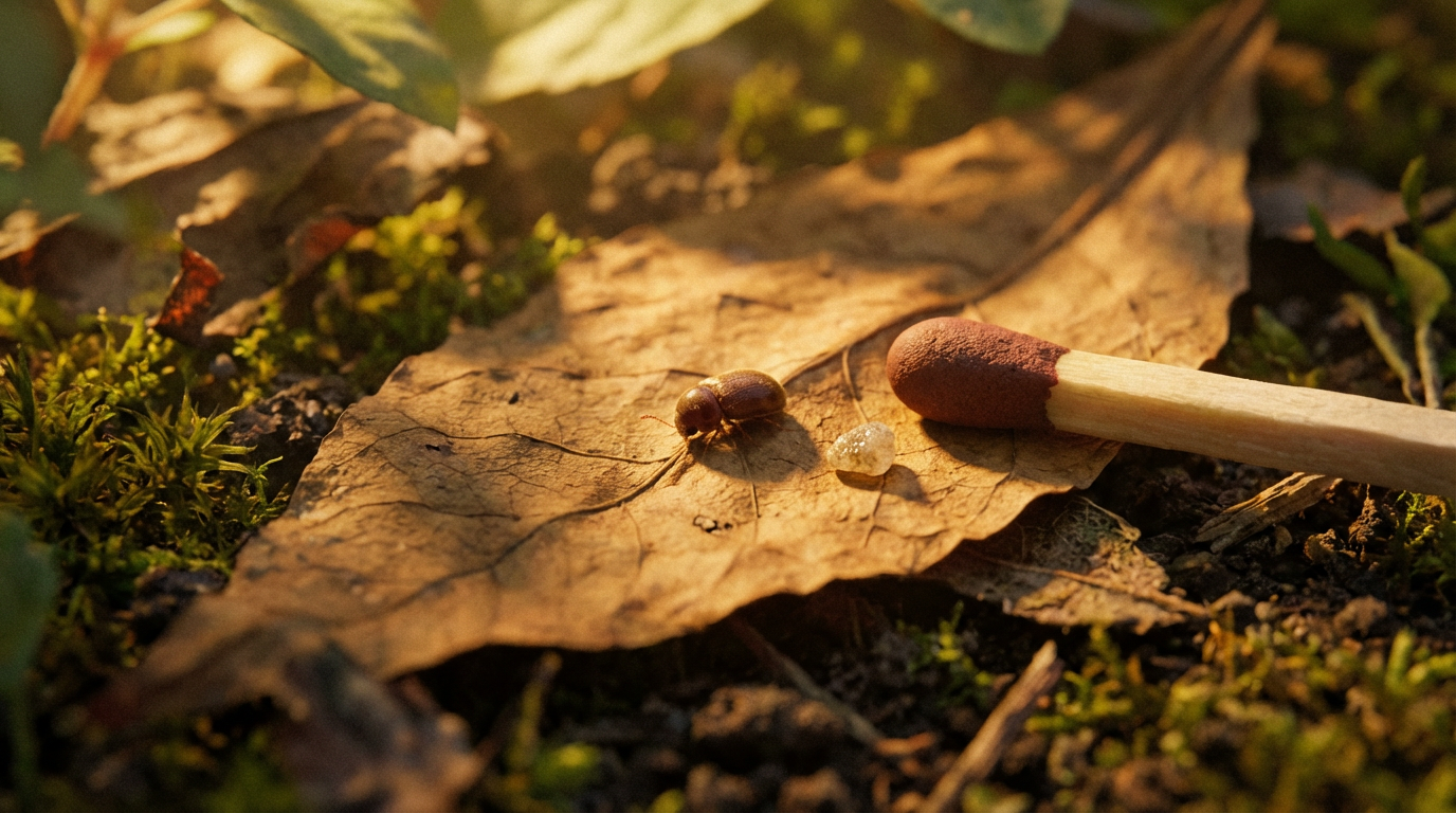 Dimensioni dello scarabeo del tabacco: quanto è piccolo davvero il parassita?