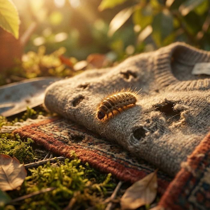 Larve di scarabeo dei tappeti pericolose: identificare i rischi per la salute e i tessili