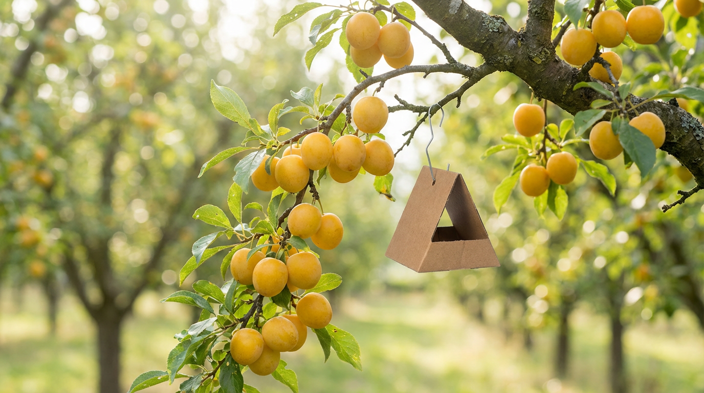 Tarma della prugna Mirabelle: identifica il danno e combattilo biologicamente