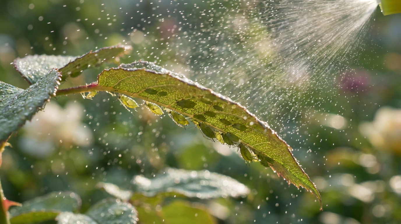 Acqua saponata contro gli afidi: usa correttamente il rimedio casalingo definitivo