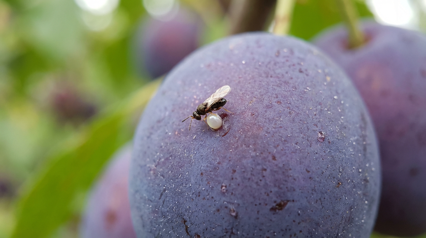 Vespe parassite contro la tignola del pruno: lotta biologica in giardino