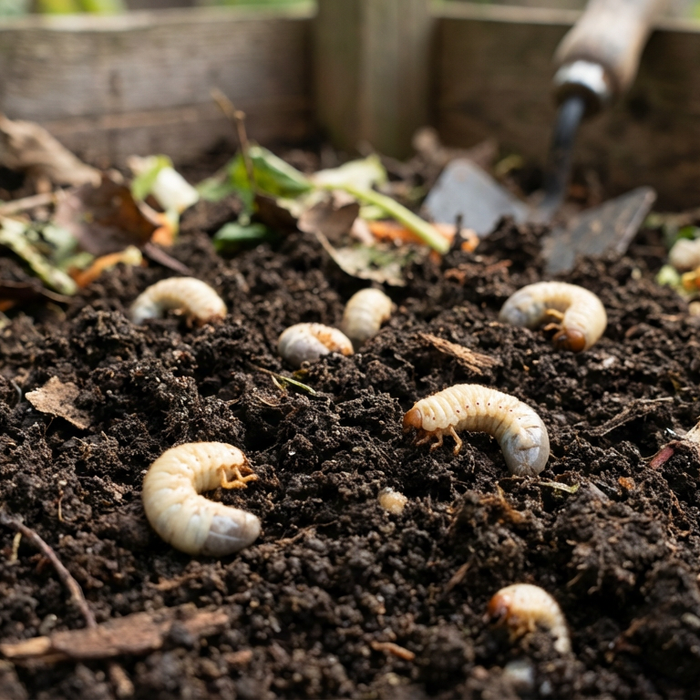 Engerlinge im Kompost: Nützling oder gefährlicher Schädling?