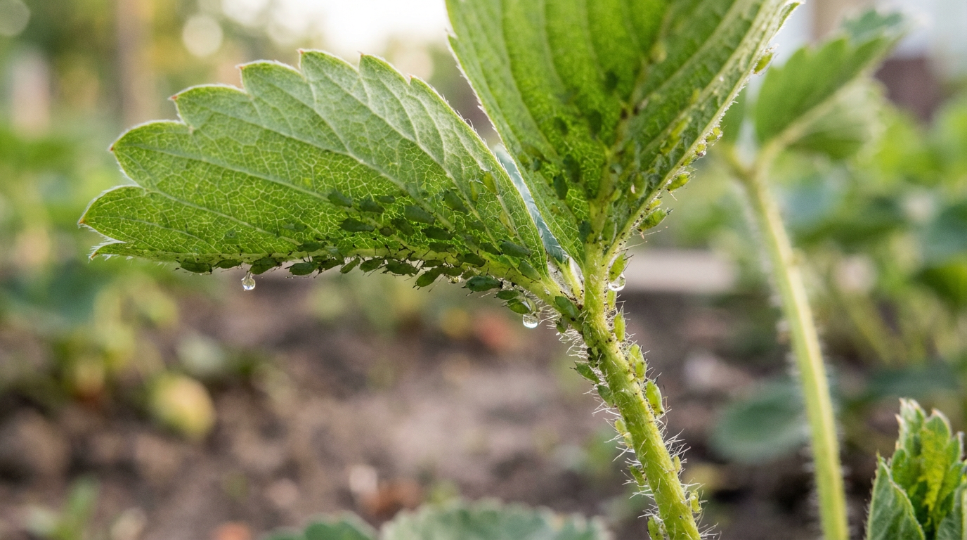 Afidi fragole: individua i parassiti e combattili efficacemente