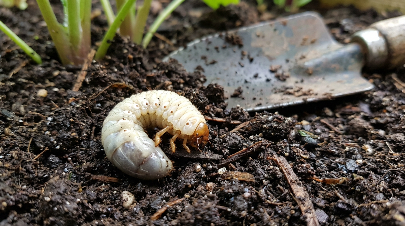 Larve nel terreno: riconoscere e combattere i parassiti o gli insetti utili?