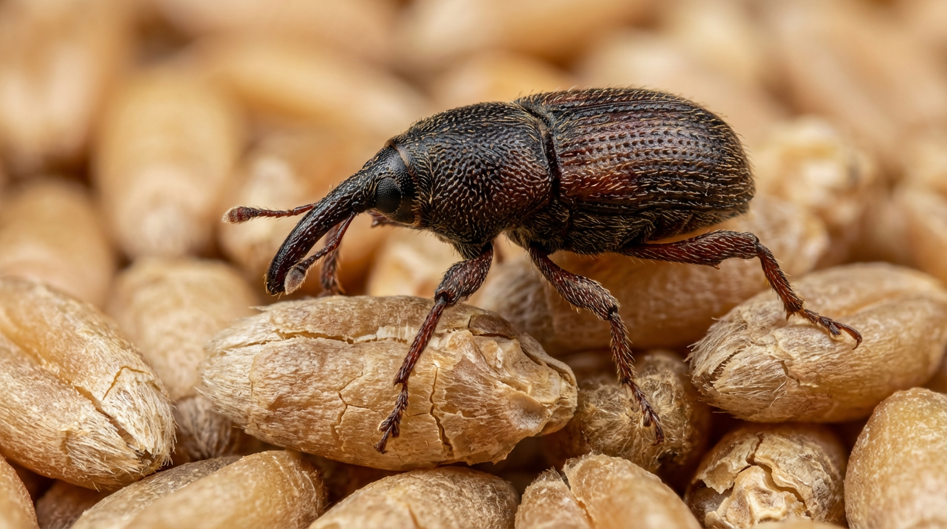 Coleotteri del grano in casa: individuare le cause e combatterli efficacemente