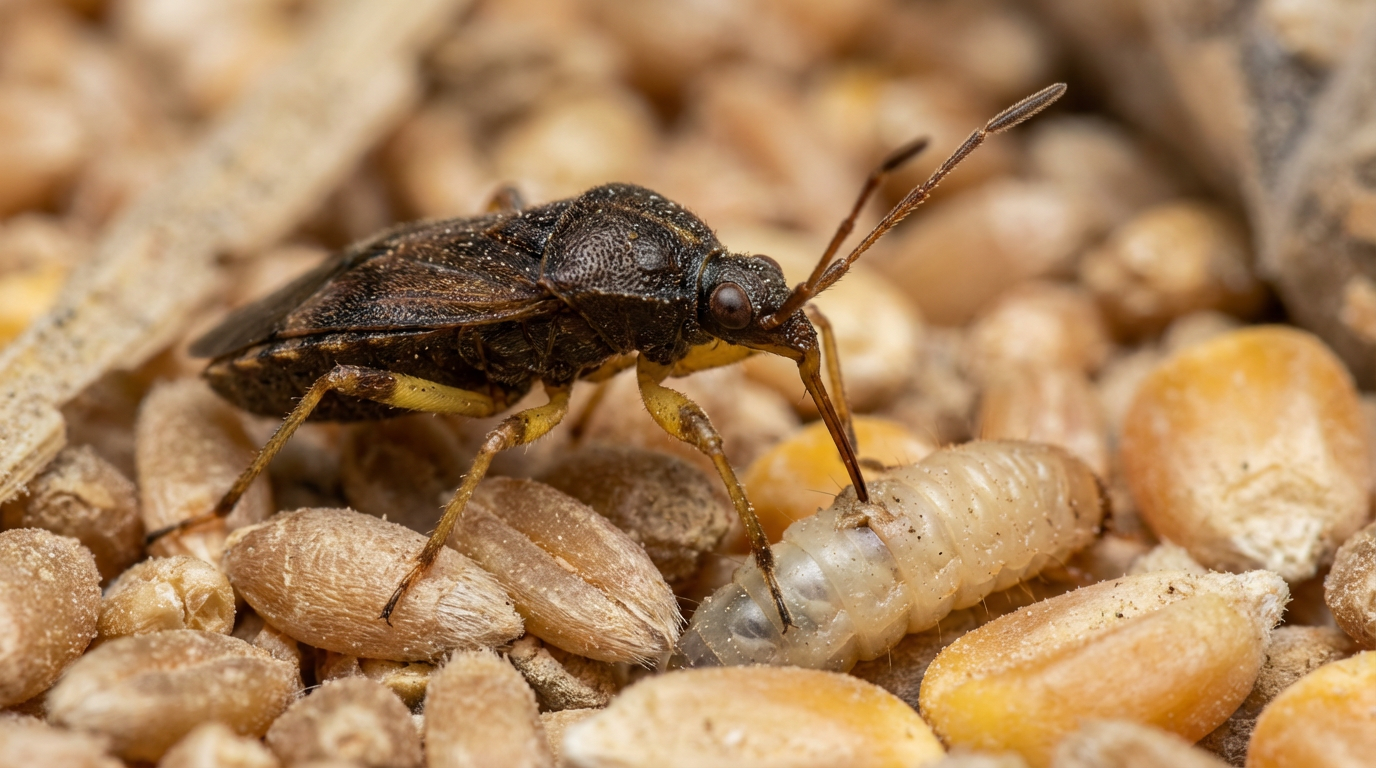 Pirati dell'accampamento degli scarabei lanosi: usate il controllo biologico in modo efficace
