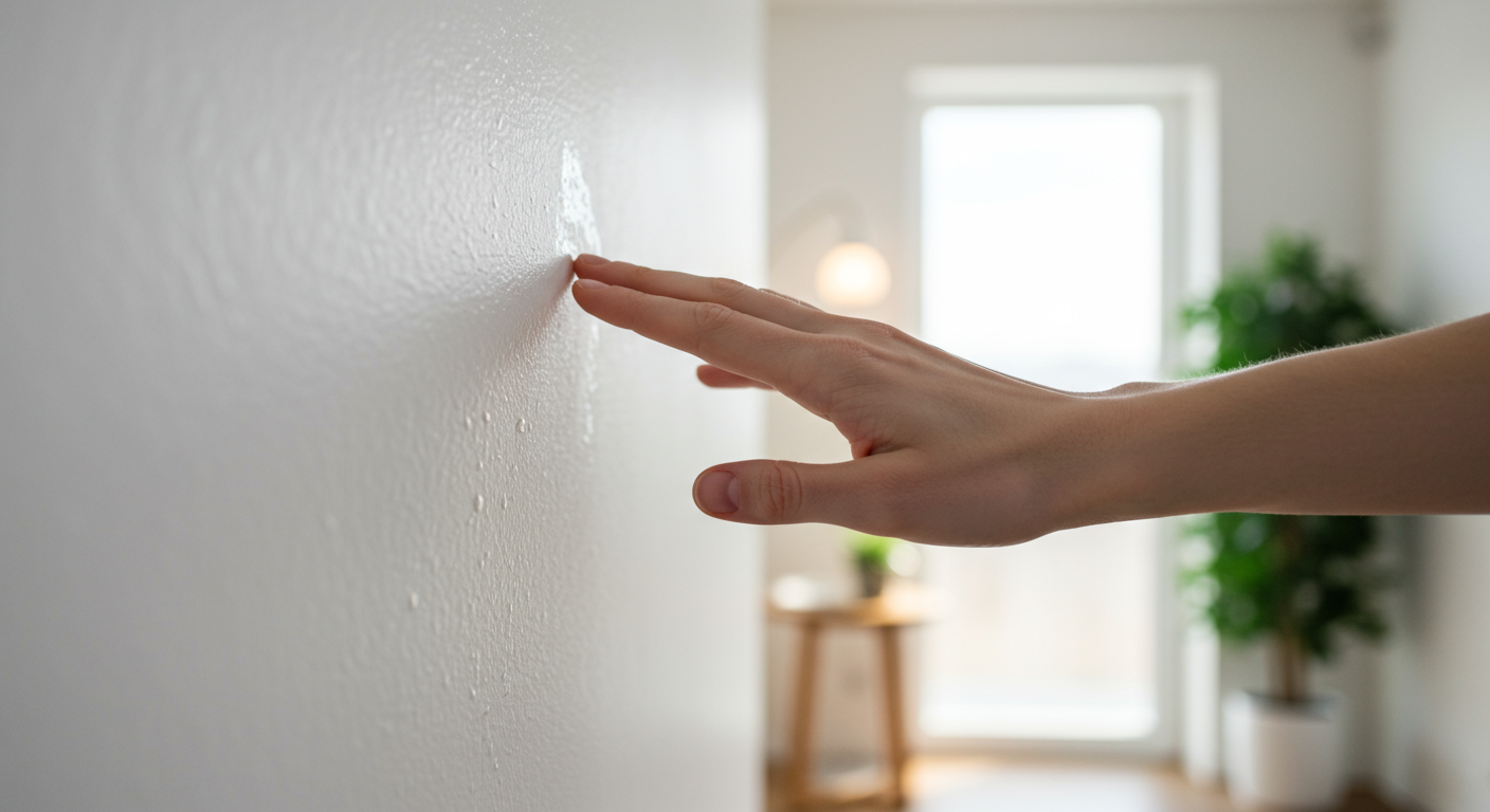 Il muro è umido ma non c'è muffa: cosa fare?