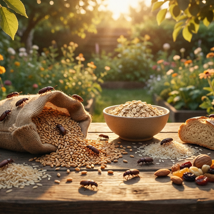 Cosa mangiano gli scarabei del grano? Il menù completo