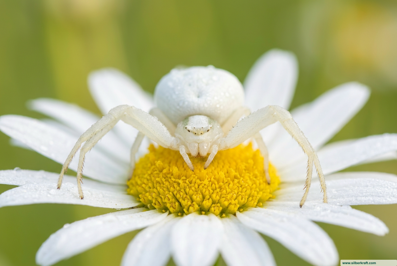 Ragno bianco: specie, tossicità e fatti affascinanti in sintesi